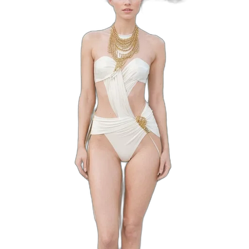 dress, earth tones, woman, unique transparent PNG cut-out