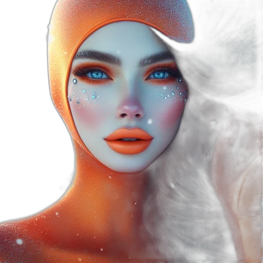 mask, face, crown, robot transparent PNG cut-out
