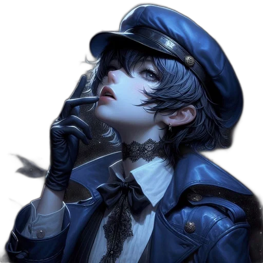 staff, face, hat, mask transparent PNG cut-out
