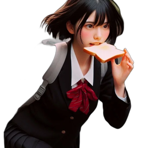 food, face, jacket, creature transparent PNG cut-out