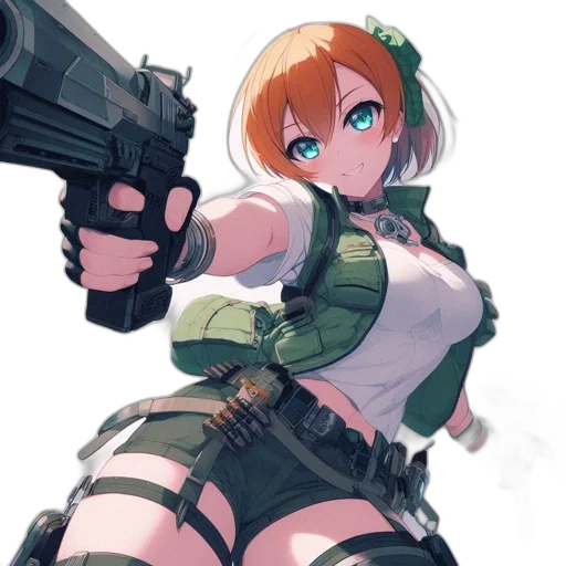 weapon, robot, staff, animal transparent PNG cut-out