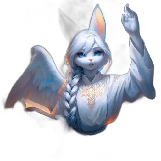staff, dragon, creature, robot transparent PNG cut-out