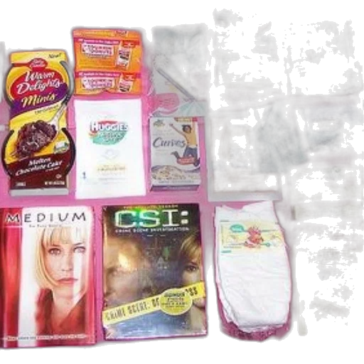 variety, items, including, snacks transparent PNG cut-out