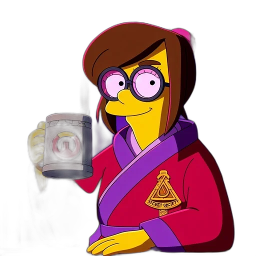 jacket, jewelry, mask, staff transparent PNG cut-out
