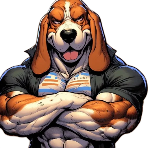 animal, comic book art, cartoon, concept art transparent PNG cut-out