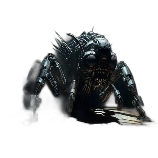 robot, creature, weapon, animal transparent PNG cut-out