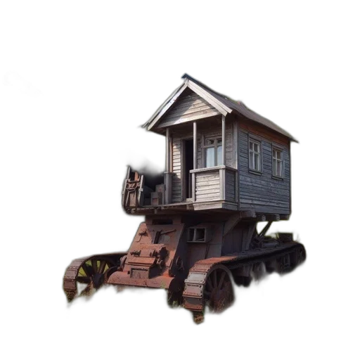 building, car, furniture, robot transparent PNG cut-out