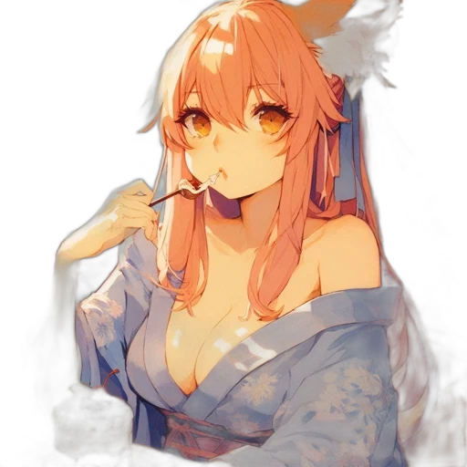dress, dragon, staff, creature transparent PNG cut-out