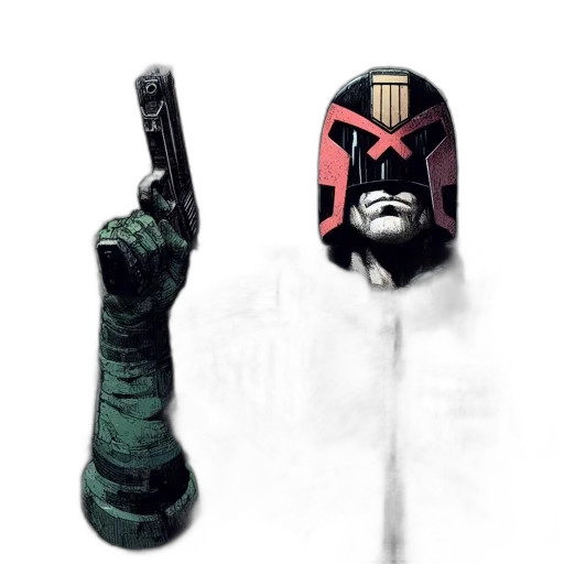 mask, weapon, robot, concept art transparent PNG cut-out