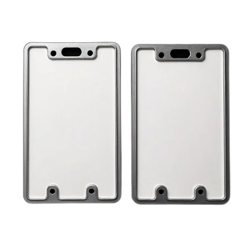 pair, identical, license, plates transparent PNG cut-out