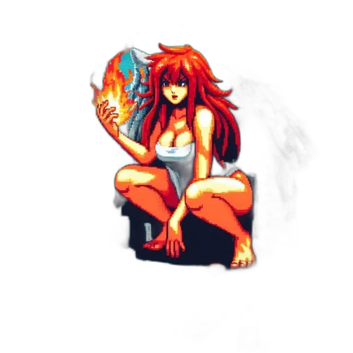 dress, staff, jacket, dragon transparent PNG cut-out