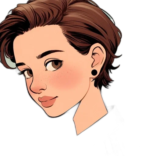 face, jewelry, hair, crown transparent PNG cut-out