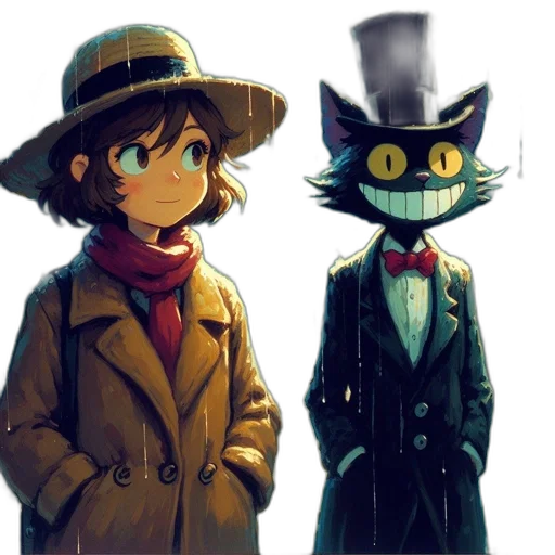 hat, mask, staff, animal transparent PNG cut-out