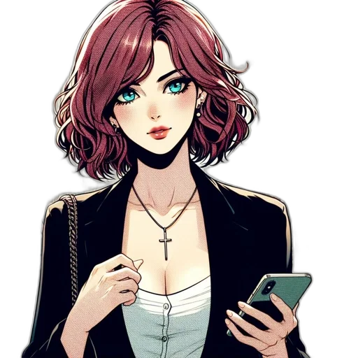 staff, jewelry, dress, jacket transparent PNG cut-out