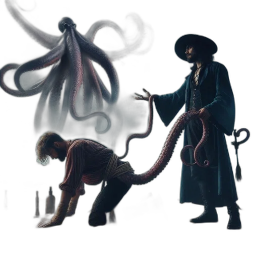 creature, staff, concept art, fantasy art transparent PNG cut-out