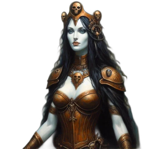 jewelry, fantasy art, concept art, comic book art transparent PNG cut-out