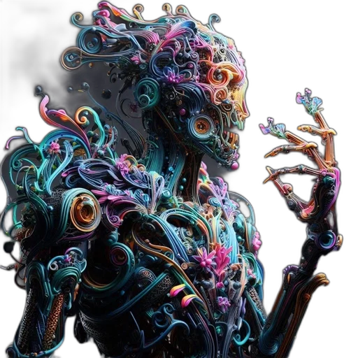 robot, mask, creature, face transparent PNG cut-out