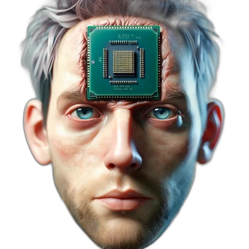 robot, face, mask, creature transparent PNG cut-out