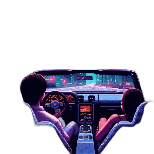 car, jacket, robot, weapon transparent PNG cut-out