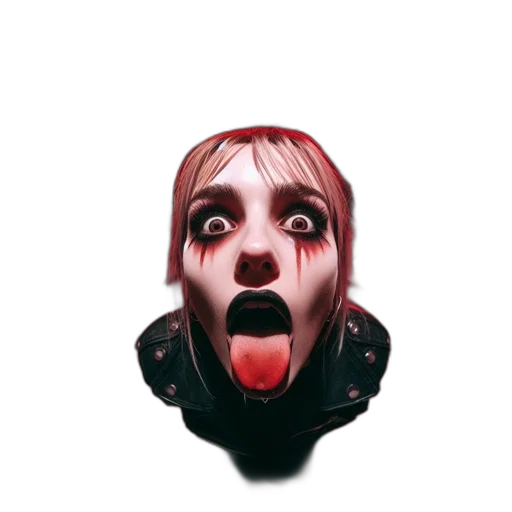 face, mask, creature, staff transparent PNG cut-out