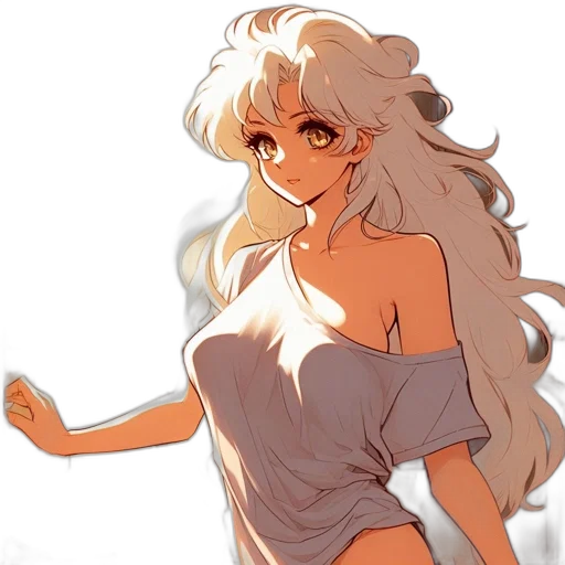 dress, anime, pixel art, concept art transparent PNG cut-out