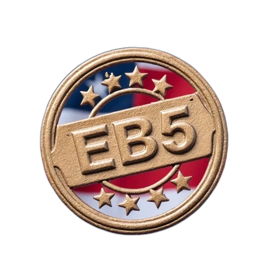 eb5, visa, stamp, usa transparent PNG cut-out