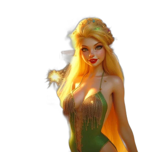 dress, fantasy art, concept art, 3d render transparent PNG cut-out