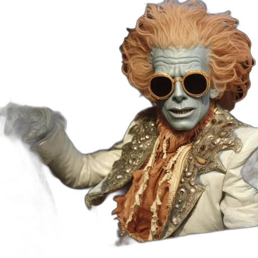 mask, face, jacket, staff transparent PNG cut-out