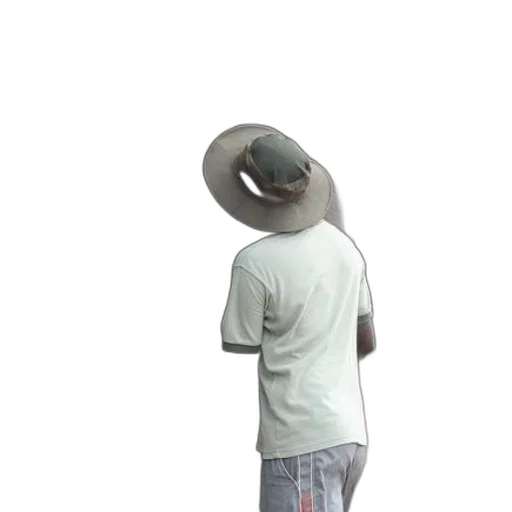 hat, staff, mask, creature transparent PNG cut-out