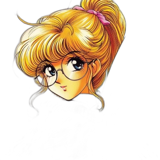 face, hair, staff, mask transparent PNG cut-out