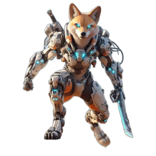 robot, animal, weapon, creature transparent PNG cut-out