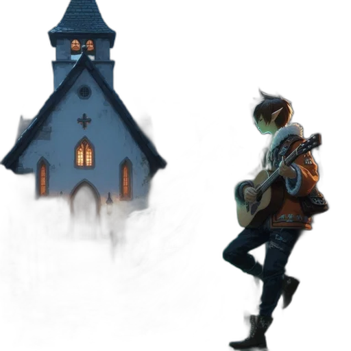 jacket, weapon, concept art, pixel art transparent PNG cut-out