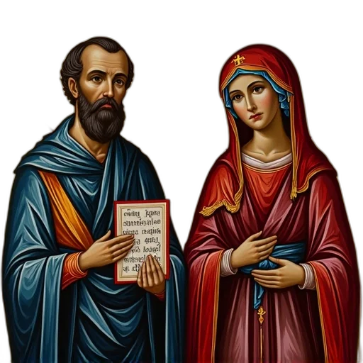 icon, saint, nicholas, martha transparent PNG cut-out