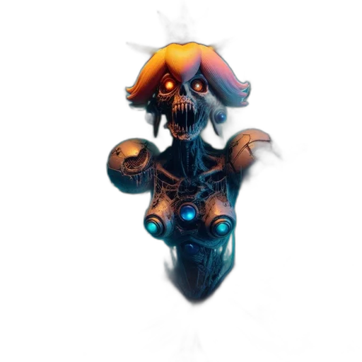 mask, robot, staff, weapon transparent PNG cut-out