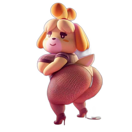dress, animal, creature, staff transparent PNG cut-out