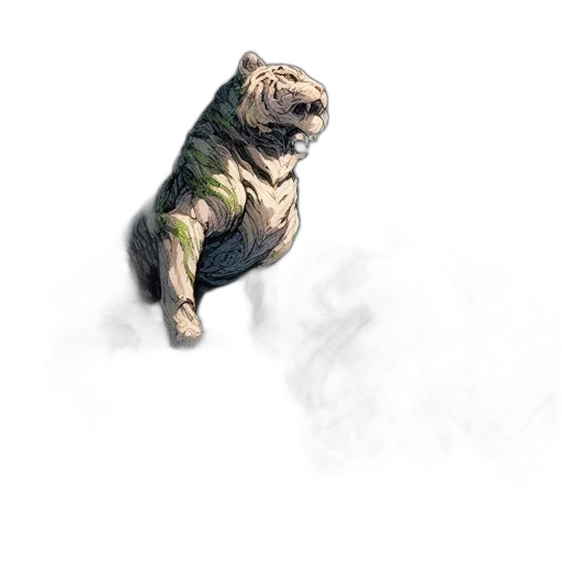 creature, dragon, animal, staff transparent PNG cut-out