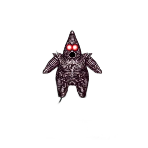 robot, creature, jacket, mask transparent PNG cut-out