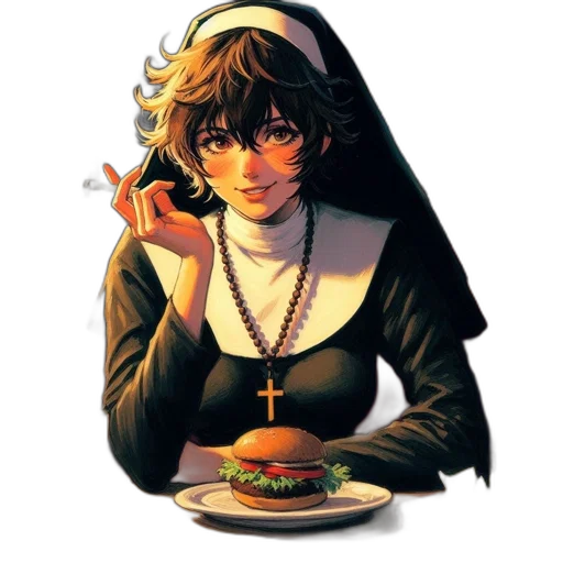 food, dress, face, jewelry transparent PNG cut-out