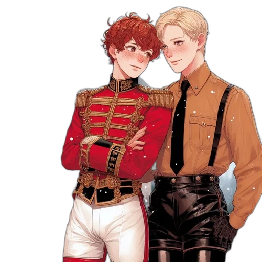 jacket, comic book art, watercolor, concept art transparent PNG cut-out