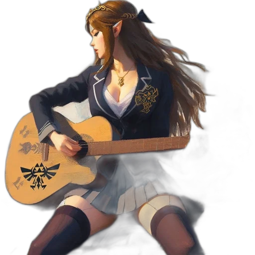dress, jacket, weapon, concept art transparent PNG cut-out