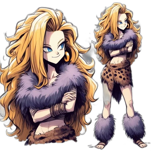hair, animal, creature, fantasy art transparent PNG cut-out