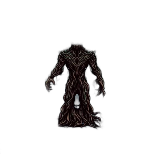 hair, creature, dress, mask transparent PNG cut-out
