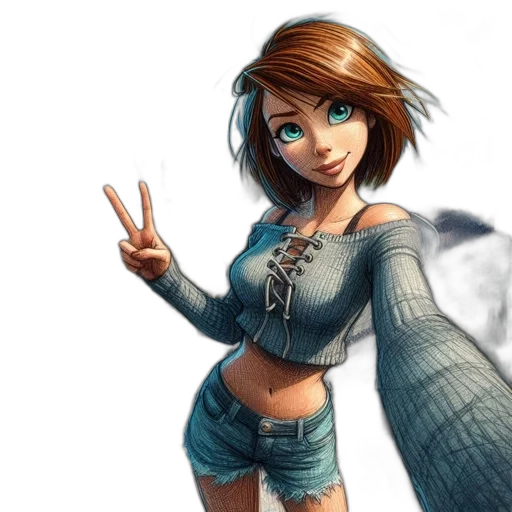 jacket, dress, fantasy art, concept art transparent PNG cut-out