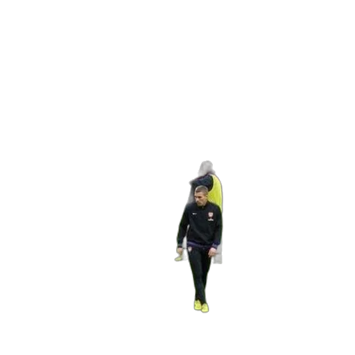 jacket, staff, hat, creature transparent PNG cut-out