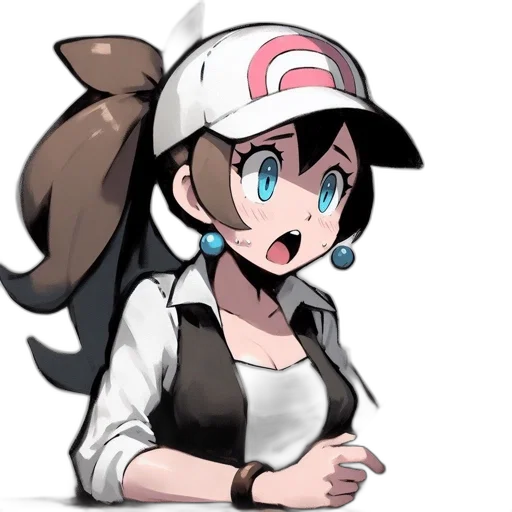 hat, staff, creature, animal transparent PNG cut-out