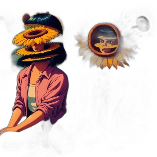 mask, hat, face, jacket transparent PNG cut-out