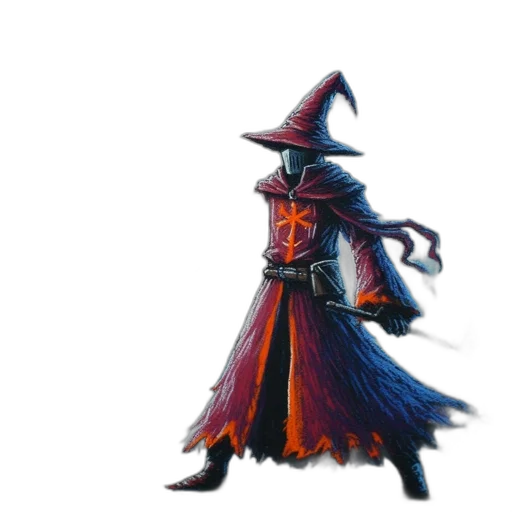 staff, mask, hat, sword transparent PNG cut-out