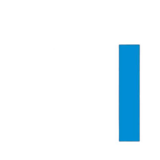 staff, robot, pixel art, blue transparent PNG cut-out