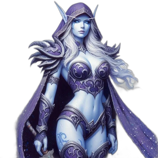 dress, fantasy art, concept art, pixel art transparent PNG cut-out