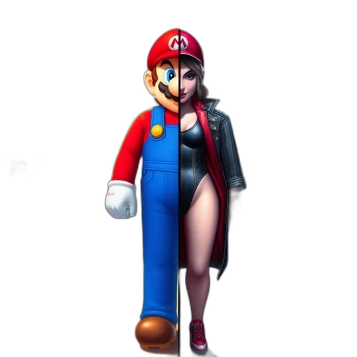 dress, hat, weapon, staff transparent PNG cut-out